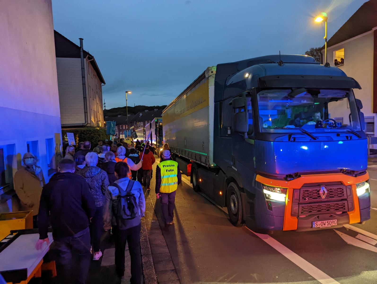 4. Demo gegen den Durchgangsverkehr 27.10.2022